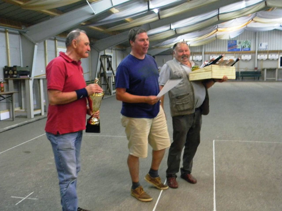 Übergabe Wanderpokal